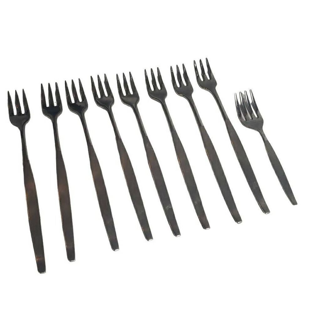 9 Vintage Community Silver Forks‎